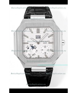 Patek Philippe Cubitus 5822 904L Steel Casing White Dial Swiss Replica Watch