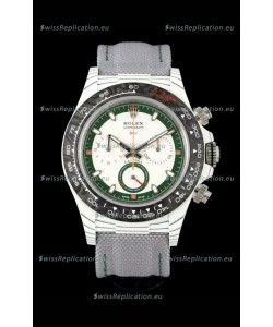 Rolex Daytona DiW Alpine Edition Watch - Forged Cabon Casing 1:1 Mirror Replica