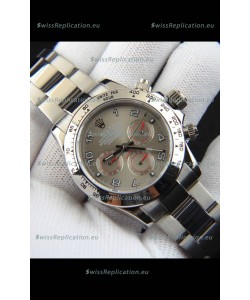 Rolex Daytona Japanese Movement Replica Watch in Grey Dial 