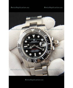 Rolex Sea Dweller Japanese Movement Replica Watch Black Dial 43MM