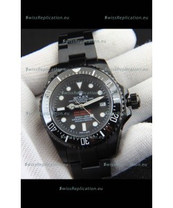 Rolex Sea Dweller Japanese Movement Replica Watch Black Dial 44MM