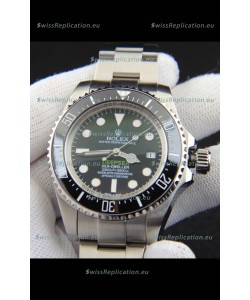 Rolex Sea Dweller Japanese Movement Replica Watch Black Dial 44MM
