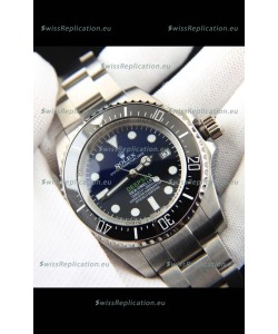 Rolex Sea Dweller Japanese Movement Replica Watch Black/Blue Dial 44MM