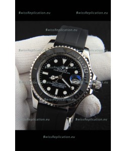 Rolex Yachtmaster Stainless Steel Japanese Replica Watch - 40MM