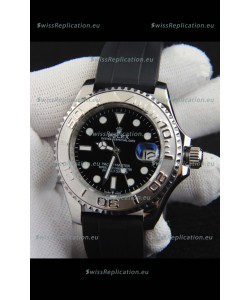 Rolex Yachtmaster Stainless Steel Japanese Replica Watch - 40MM