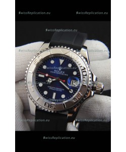 Rolex Yachtmaster Stainless Steel Japanese Replica Watch - 40MM Blue Dial