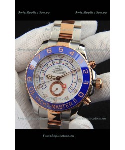 Rolex Yachtmater II Japanese Movement Replica Watch 44M Two Tone Rose Gold