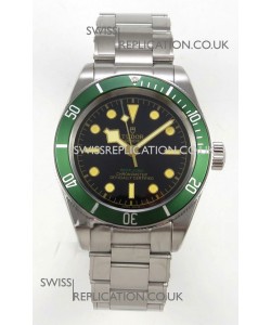 Tudor Black Bay 41 Black Dial Green Bezel Oyster Super Clone Watch 