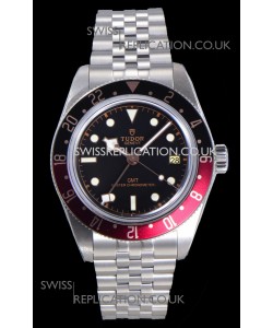 Tudor Black Bay GMT Red Dial Watch Blacl/Red Bezel Jubilee Super Clone Watch 