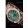 Rolex SkyDweller Swiss Watch in 18K Rose Gold Case - DIW Edition Green Dial 