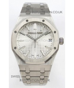 Royal Oak 15510 Steel Dial FREE SPRUNG MVMNT Super Clone Watch 
