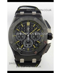 Royal Oak Offshore Chronograph 26420FE Black Ceramic Super Clone Watch 