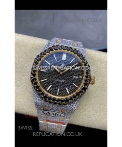 Royal Oak 15400 Iced Out Super Clone Edition 1 Super Clone Watch 
