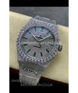 Royal Oak 15400 Iced Out Super Clone Edition 5 Super Clone Watch 