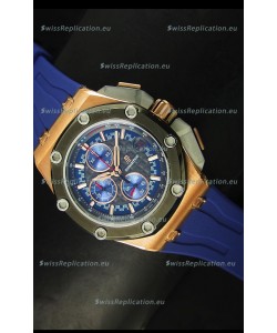 Audemars Piguet Royal Oak Offshore Michael Schumacher Rose Gold Ceramic Bezel