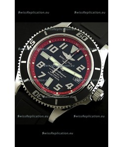 Breitling Superocean Swiss Replica Watch in Black Dial - Ultimate Mirror Replica