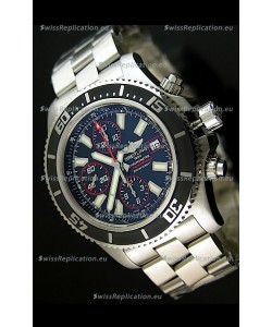 Breitling SuperOcean Abyss Swiss Chronograph Replica Watch - 1:1 Mirror Replica - 44MM Red Markers