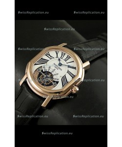 Daniel Roth Classic Tourbillon Swiss Watch in Rose Gold Case