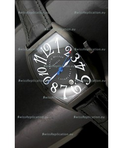 Franck Muller Casa Blanca Japanese Replica Watch in Black Dial