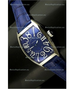 Franck Muller Casablanca Crazy Colors Edition Japanese Watch in Blue