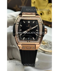 Hublot Spirit of Big Bang Rose Gold Black Dial 39MM Super Clone Watch 