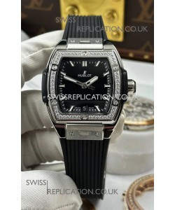 Hublot Spirit of Big Bang Steel Case Black Dial 39MM Super Clone Watch 