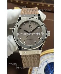 Hublot Classic Fusion Titanium Taupe Dial 42MM Super Clone Watch 