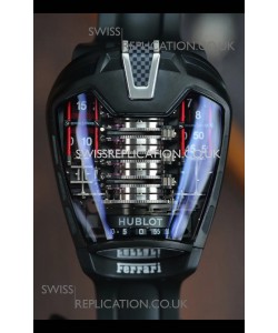 Hublot MP-05 La Ferrari Black DLC Titanium Casing Hyper Clone Watch 