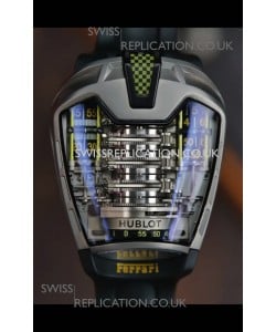 Hublot MP-05 La Ferrari Titanium Casing Hyper Clone Watch 
