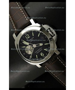 Panerai Luminor GMT Swiss Watch in Steel - 1:1 Mirror Replica PAM00161