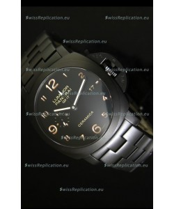 Panerai Luminor GMT PAM441 Ceramica Watch - DLC Coated Edition