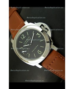 Panerai Luminor PAM111 Swiss Replica Watch - SuperLume Hour Sandwich Dial Markers