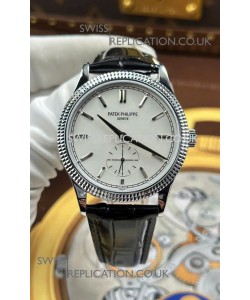 Patek Philippe Calatrava 6119G Stainless Steel White Dial Super Clone Watch 