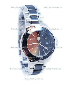 Tag Heuer Formula 1 Quartz Steel Black Ceramic Watch in Black Dial