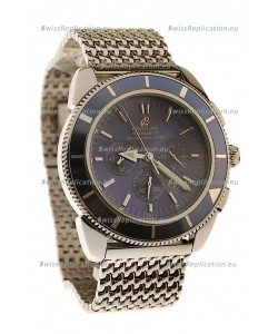 Breitling Chronometre Japanese Replica Watch in Blue Dial