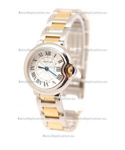 Ballon De Cartier Ladies Swiss Quartz Two Tone Watch