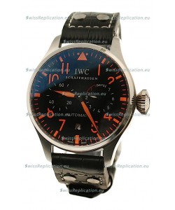 IWC Big Pilot Swiss Replica Watch in Orange Markers