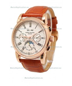 Patek Philippe Grand Complications Japanese Watch in White Dial