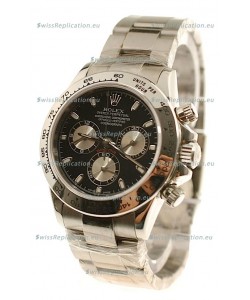 Rolex Replica Daytona Cosmograph Swiss Watch in Black Dial - 2011 Edition
