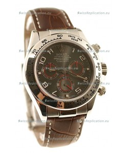 Rolex Daytona Cosmograph Swiss Replica Watch in Grey Dial
