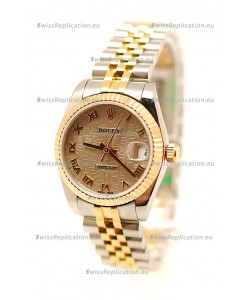 Rolex DateJust Mid-Sized Two Tone Japanese Replica Watch