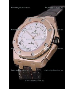 Audemars Piguet Royal Oak Scuba Wempe Swiss Watch in Gold