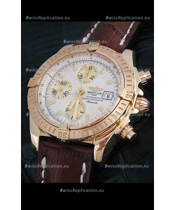 Breitling Windrider Swiss Replica Watch in White Dial