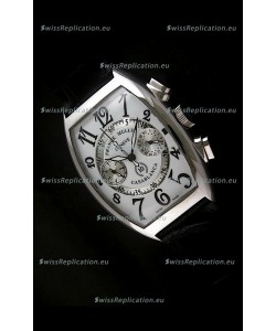 Franck Muller Casa Blanca Japanese Replica Watch in White Dial