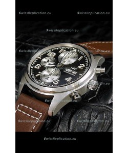 IWC Exupery Edition Swiss Replica Watch in Black Dial