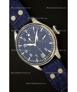IWC Der Flieger Automatic Swiss Replica Watchin Blue