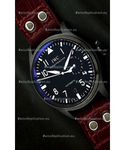IWC Der Flieger Automatic Swiss Replica Watch in Blue Dial