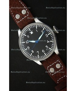 IWC Pilot Automtaic Swiss Replica Watch in black Dial