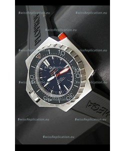 Omega Seamaster Ploprof Swiss Watch in Black Strap