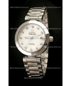 Omega Deville Ladymatic Chronometer Swiss Automatic Watch - 1:1 Mirror Replica 